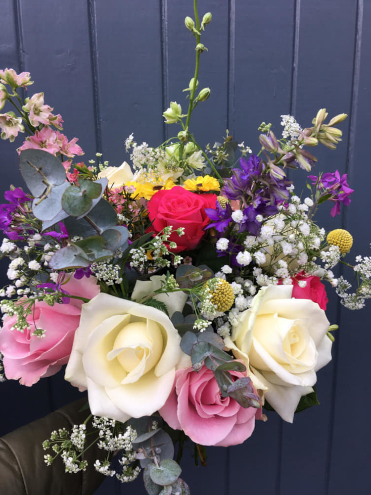 Summer bridal bouquet